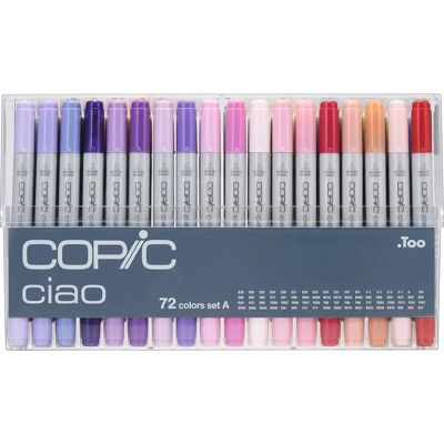 Copic Ciao Alkoholalapú Marker Készlet - 72 Szín Copic Ciao Alkoholalapú Marker Készlet - 72 Szín