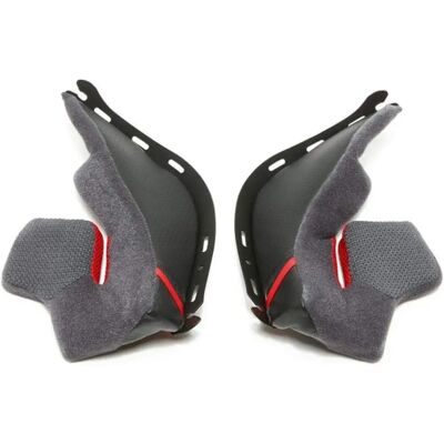Shoei NXR Cheek Pads - Black - 35mm Helmet Accessories Shoei NXR Cheek Pads - Black - 35mm Helmet Accessories