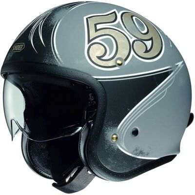 Casco Shoei J.O Gratte-Ciel TC-10 - Ligero, Absorción de golpes, Visor ajustable Casco Shoei J.O Gratte-Ciel TC-10 - Ligero, Absorción de golpes, Visor ajustable