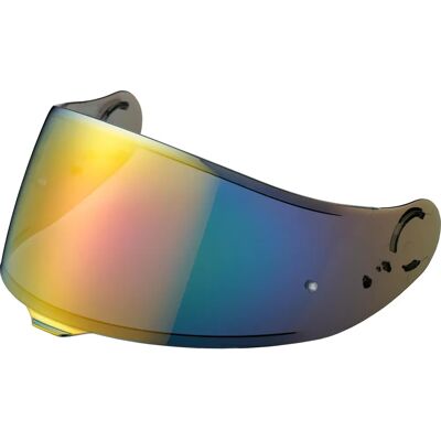 Shoei CNS Visier - Spectra Fire Orange/Blau - Leicht & UV-Schutz Shoei CNS Visier - Spectra Fire Orange/Blau - Leicht & UV-Schutz