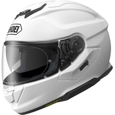 Shoei GT Air 3 Hvit Hjelm - Full Face, Solvisir, Aero Spoiler Shoei GT Air 3 Hvit Hjelm - Full Face, Solvisir, Aero Spoiler