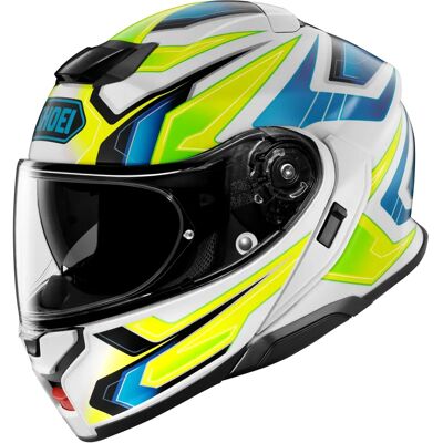 Casque modulable Shoei Neotec 3 Anthem TC3 - Bleu/Blanc/Jaune XXL Casque modulable Shoei Neotec 3 Anthem TC3 - Bleu/Blanc/Jaune XXL