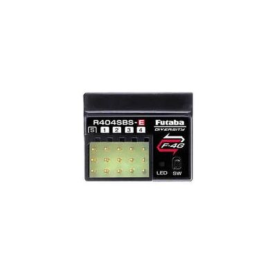 Futaba R404SBS-E - Telemetrie 4-kanaals voor T10PX - Ontvanger Futaba R404SBS-E - Telemetrie 4-kanaals voor T10PX - Ontvanger