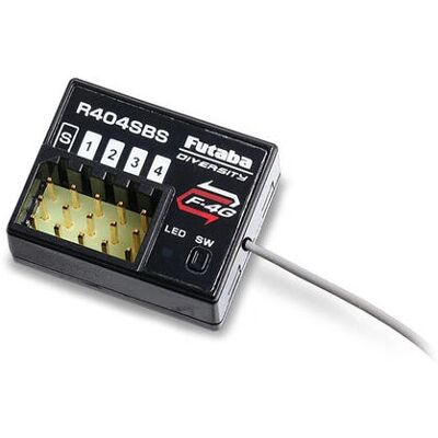 Futaba R404SBS - F-4G Telemetrie 4-Kanal für T10PX Futaba R404SBS - F-4G Telemetrie 4-Kanal für T10PX