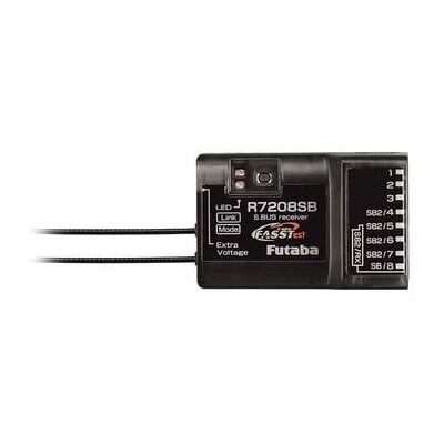Futaba R7208SB Empfänger - 8-Kanal, S.BUS2, Telemetrie - RC Modellteil Futaba R7208SB Empfänger - 8-Kanal, S.BUS2, Telemetrie - RC Modellteil