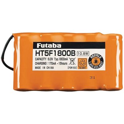 Futaba T4PK Batteria RC NiMH 6V 1800mAh Futaba T4PK Batteria RC NiMH 6V 1800mAh