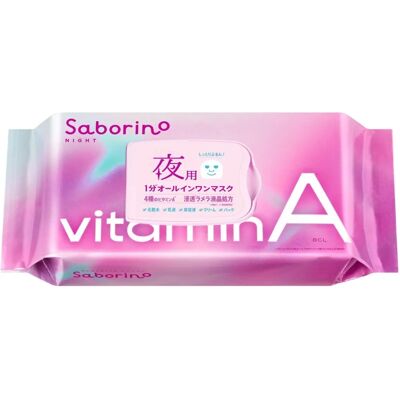 Saborino - Good Work Mask Vitat A 30 - Vitat A - 30 hojas - Sheet mask Saborino - Good Work Mask Vitat A 30 - Vitat A - 30 hojas - Sheet mask