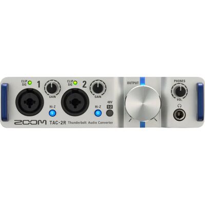 Zoom TAC-2R (Thunderbolt), Audio Interface, Blau, Silber Zoom TAC-2R (Thunderbolt), Audio Interface, Blau, Silber