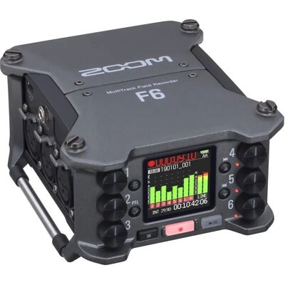 Zoom F6 Enregistreur de terrain multicanal - Enregistreur audio - Publicité Zoom F6 Enregistreur de terrain multicanal - Enregistreur audio - Publicité