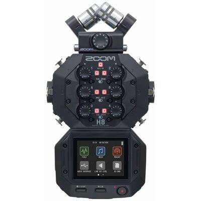Zoom H8 - Enregistreur audio multicanal portable - Professionnel - Publicité Zoom H8 - Enregistreur audio multicanal portable - Professionnel - Publicité