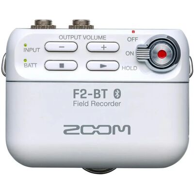 Zoom F2-BT Weiß tragbarer Recorder mit Bluetooth Zoom F2-BT Weiß tragbarer Recorder mit Bluetooth