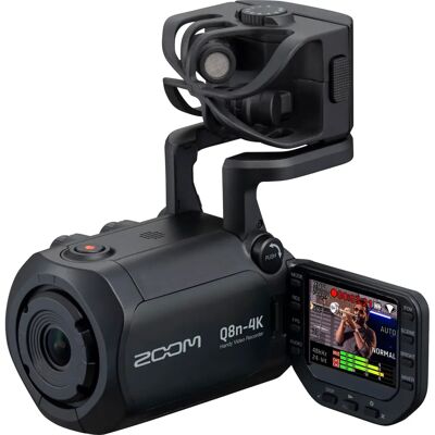 Zoom Q8n-4K Videokamera - HDR, 4 Spuren Audio, 4K Aufnahme Zoom Q8n-4K Videokamera - HDR, 4 Spuren Audio, 4K Aufnahme