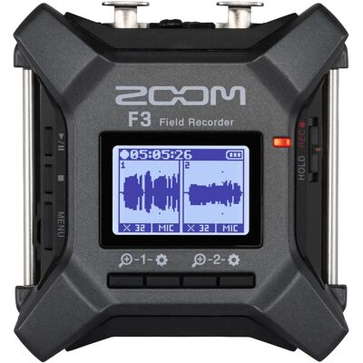 Zoom F3 32Bit Audiorecorder - Professionell mobiler Audio Zoom F3 32Bit Audiorecorder - Professionell mobiler Audio