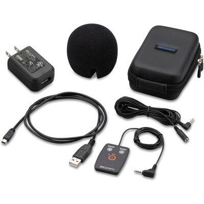 Zoom H2n Microfoonaccessoireset - Windscherm, afstandsbediening, USB-kabel Zoom H2n Microfoonaccessoireset - Windscherm, afstandsbediening, USB-kabel