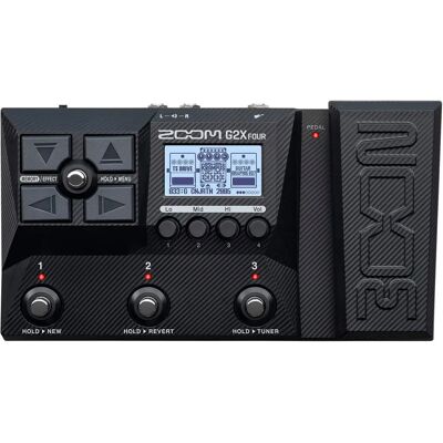 Zoom G2X FOUR Pédale multi-effets pour guitare - Effet guitare Zoom G2X FOUR Pédale multi-effets pour guitare - Effet guitare