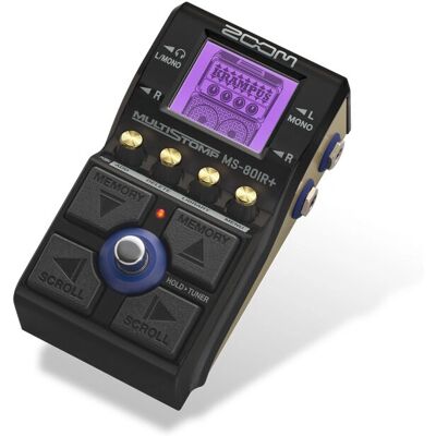 Zoom MS-80IR+ Effect Pedal - Multi-effect Gitaarpedaal Zoom MS-80IR+ Effect Pedal - Multi-effect Gitaarpedaal