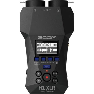 Zoom H1 XLR - Enregistreur portable 2 pistes 32 bits - Publicité Zoom H1 XLR - Enregistreur portable 2 pistes 32 bits - Publicité