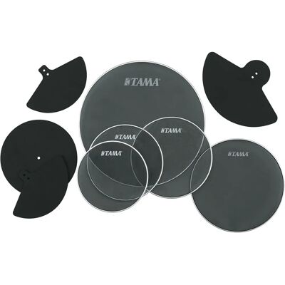 Tama SPP522C Mesh Head Set - 22B/16F/12T/13T/14S/14HH/CM1416/CM1820 - Mesh Drumstel Tama SPP522C Mesh Head Set - 22B/16F/12T/13T/14S/14HH/CM1416/CM1820 - Mesh Drumstel