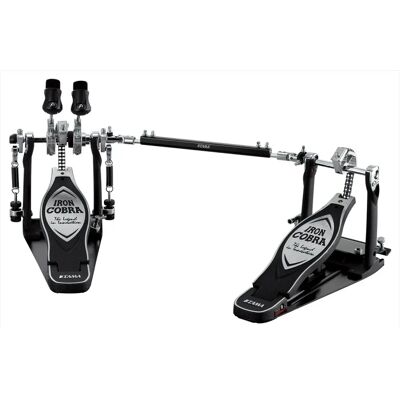 Tama HP900PWLN Iron Cobra Power Glide Zwillings-Linksfußmaschine - Doppel-Basstrommepedal Tama HP900PWLN Iron Cobra Power Glide Zwillings-Linksfußmaschine - Doppel-Basstrommepedal