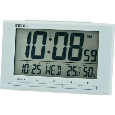 SEIKO - QHL090L - Blau - LCD - Digitalwecker SEIKO - QHL090L - Blau - LCD - Digitalwecker