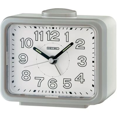 Seiko QHK061N Reloj Despertador - Luz, esfera blanca Seiko QHK061N Reloj Despertador - Luz, esfera blanca