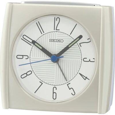 Sveglia al Quarzo Bianco SEIKO - Idea Regalo Camera Da Letto Sveglia al Quarzo Bianco SEIKO - Idea Regalo Camera Da Letto