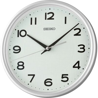 SEIKO Zilveren Wandklok - Wandklok SEIKO Zilveren Wandklok - Wandklok