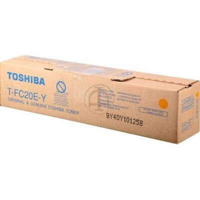 Toner jaune Toshiba T-FC20EY pour e-STUDIO 2020c - Cartouche de toner - Publicité Toner jaune Toshiba T-FC20EY pour e-STUDIO 2020c - Cartouche de toner - Publicité