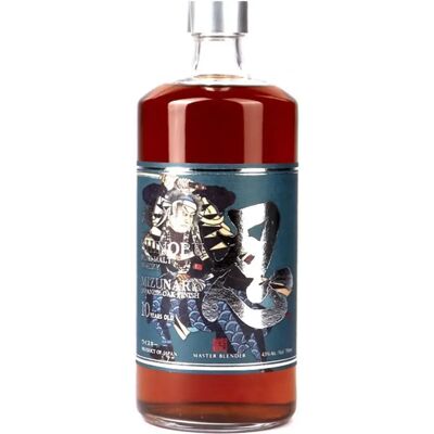 Shinobu 10 Jahre Alter Japanischer Whisky - Pure Malt Mizunara Finish - 43% Vol. Shinobu 10 Jahre Alter Japanischer Whisky - Pure Malt Mizunara Finish - 43% Vol.