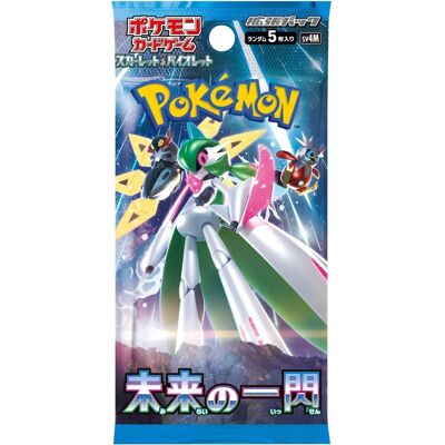The Pokemon Company Pokémon Future Flash Booster Japonese Pack 5 Cards The Pokemon Company Pokémon Future Flash Booster Japonese Pack 5 Cards
