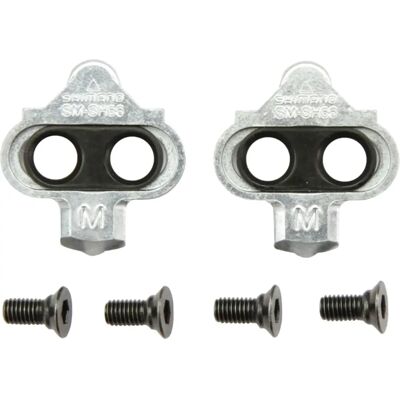 Shimano SH56 Srebrne Pedalowe Klipsy MTB - Wielokrotne Zwolnienie Shimano SH56 Srebrne Pedalowe Klipsy MTB - Wielokrotne Zwolnienie