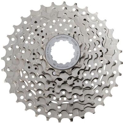 Shimano CS-HG50 8-Speed Cassette - Silver - Road Bike Gear Shimano CS-HG50 8-Speed Cassette - Silver - Road Bike Gear