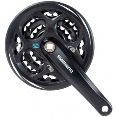 Conjunto de Manivelas Shimano Altus FC-M311 42/32/22 - Preto Conjunto de Manivelas Shimano Altus FC-M311 42/32/22 - Preto