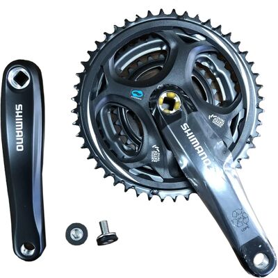 Pédalier triple Shimano Altus 48-38-28T - VTT - Publicité Pédalier triple Shimano Altus 48-38-28T - VTT - Publicité