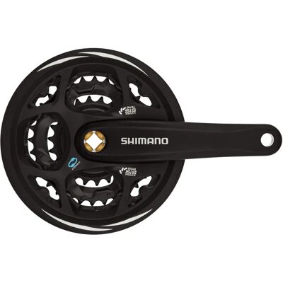 Shimano Altus FC-M311 42/32/22T Chainset - Black Shimano Altus FC-M311 42/32/22T Chainset - Black