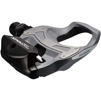 Shimano R550 Pedals - Road, Grey, Wide Platform, Lightweight Shimano R550 Pedals - Road, Grey, Wide Platform, Lightweight