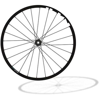 Shimano WH-MT500 29-tums svart bakhjul för MTB - E-Thru Shimano WH-MT500 29-tums svart bakhjul för MTB - E-Thru