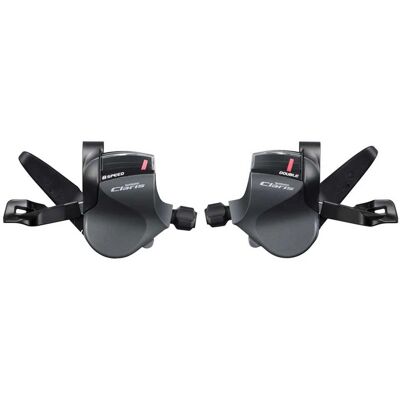 Shimano R2000 Claris 8-speed Flat Bar Shifters - Road Bike Shimano R2000 Claris 8-speed Flat Bar Shifters - Road Bike