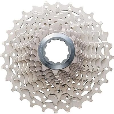 Shimano Ultegra 6700 10-Speed Cassette - Zilver Grijs - Fiets Onderdelen Shimano Ultegra 6700 10-Speed Cassette - Zilver Grijs - Fiets Onderdelen