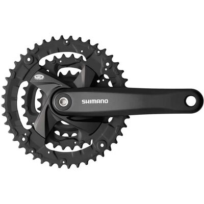Shimano FC-M371 170mm Crankset with Chain Guard - MTB Shimano FC-M371 170mm Crankset with Chain Guard - MTB