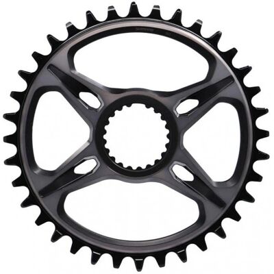 Shimano XTR CRM95 12-speed kettingblad - Donkergrijs - Direct mount - Mountainbike Shimano XTR CRM95 12-speed kettingblad - Donkergrijs - Direct mount - Mountainbike