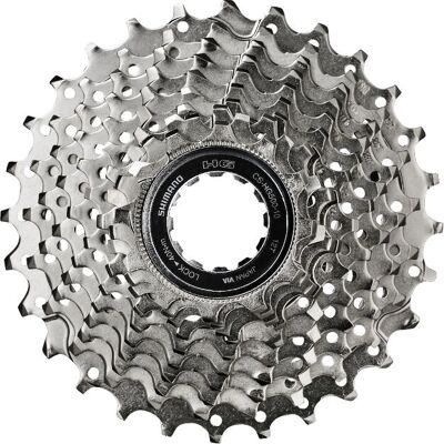 Shimano Tiagra HG500 10-Speed Sølv Kassett - 11-32T - Sykkel Shimano Tiagra HG500 10-Speed Sølv Kassett - 11-32T - Sykkel