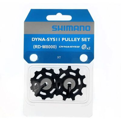 Ruedas de polea Shimano M8000 - Negro - Componentes para MTB Ruedas de polea Shimano M8000 - Negro - Componentes para MTB