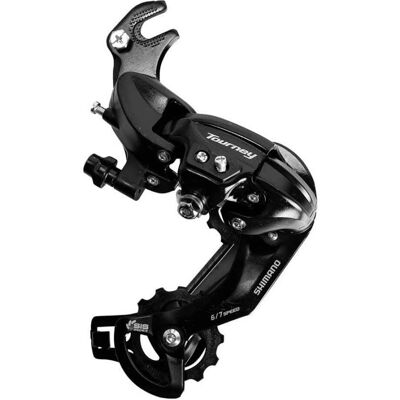Shimano Tourney TY300 6/7 przerzutka tylna - Czarna Shimano Tourney TY300 6/7 przerzutka tylna - Czarna