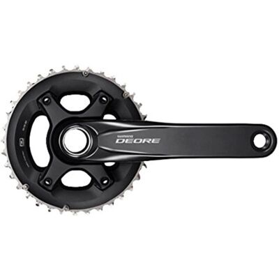 Shimano Deore M6000 Conjunto de 2 coroas de 10 velocidades - Preto Shimano Deore M6000 Conjunto de 2 coroas de 10 velocidades - Preto