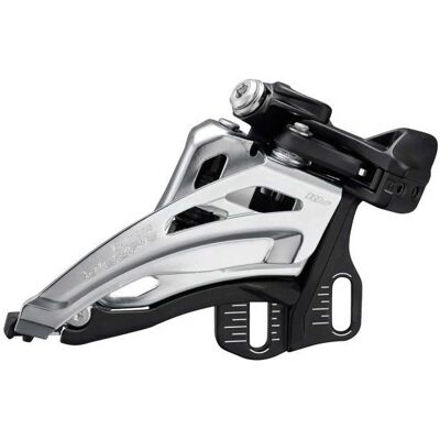 Shimano Deore FD-M6025-D Down Swing Voorvork derailleur - 2x10-Speed - Zilver Shimano Deore FD-M6025-D Down Swing Voorvork derailleur - 2x10-Speed - Zilver