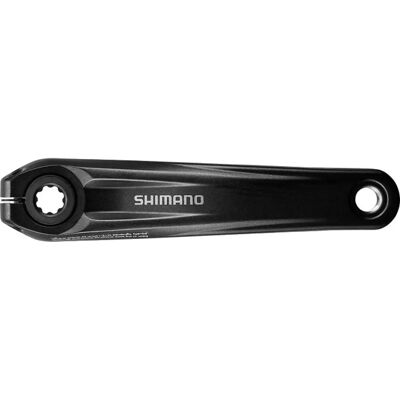 Shimano Svart E-MTB Kranksarm - FC-E8000, 165mm, vänster Shimano Svart E-MTB Kranksarm - FC-E8000, 165mm, vänster