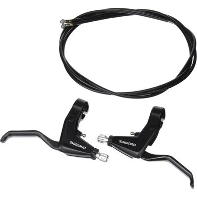 Shimano T4000 Remhendels - Zwart - V-Brake Shimano T4000 Remhendels - Zwart - V-Brake