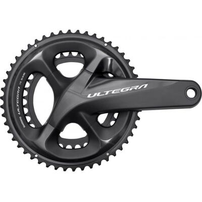 Conjunto de corrente Shimano Ultegra R8000 de 11 velocidades - Cinza - 175MM - 50/34T Conjunto de corrente Shimano Ultegra R8000 de 11 velocidades - Cinza - 175MM - 50/34T