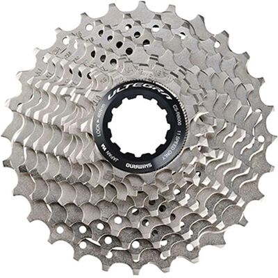 Shimano Ultegra R8000 11-Gang Rennrad-Kassette - Silber Shimano Ultegra R8000 11-Gang Rennrad-Kassette - Silber